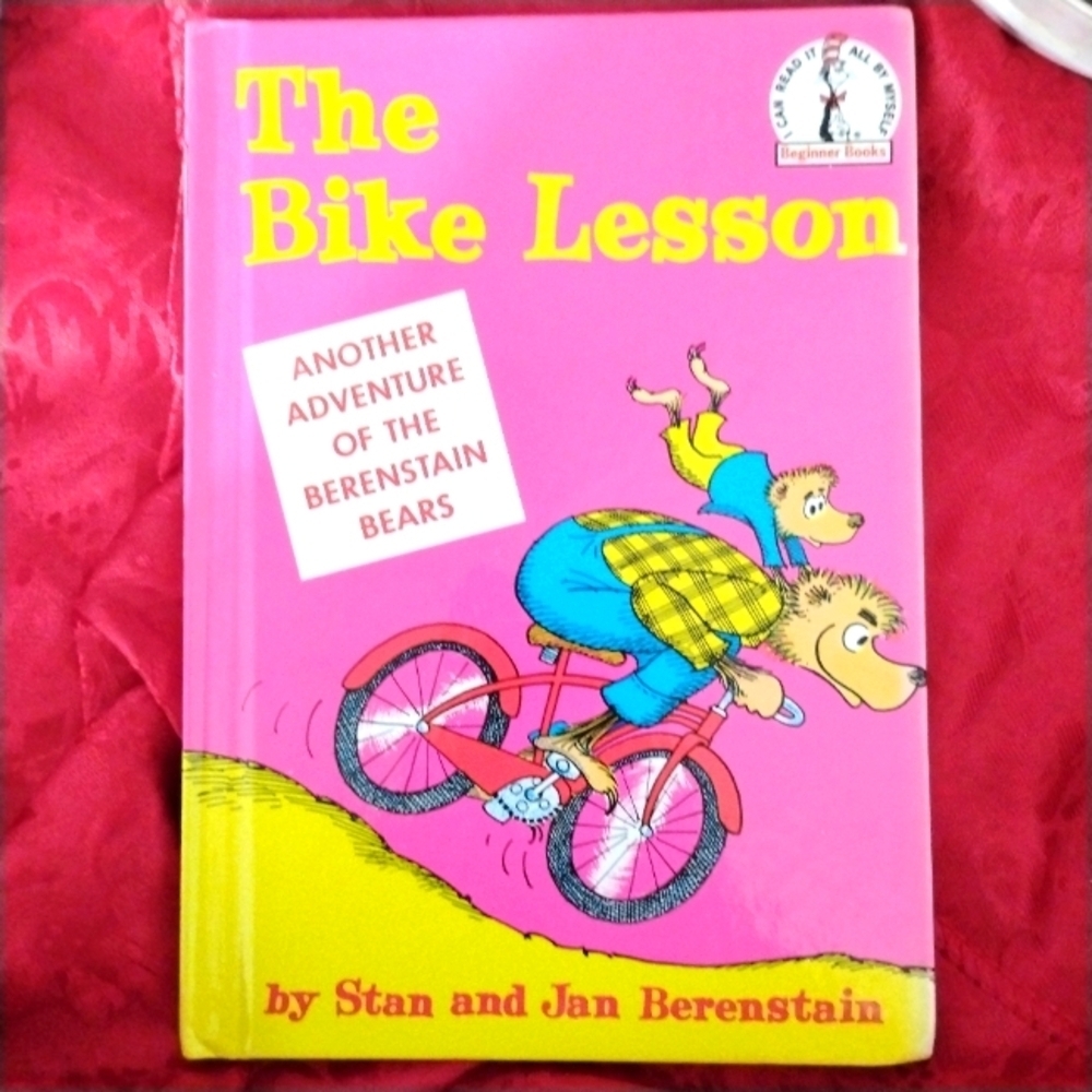 Betenstain's 1964 "The Bike Lesson" 1st Edition, Hard Cover Childrens Book. C​​